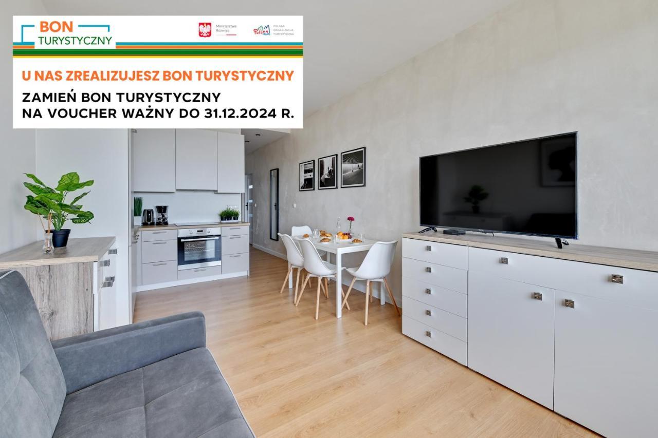 Flatbook - Seaside Apartments Przymorze กดัญสก์ ภายนอก รูปภาพ